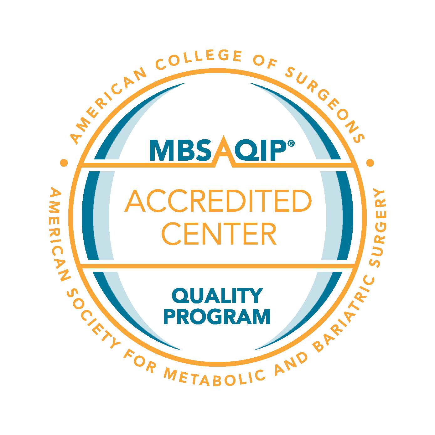 Metabolic and Bariatric Surgery Accreditation and Quality Improvement Program Accredited Center (MBSQIP) 