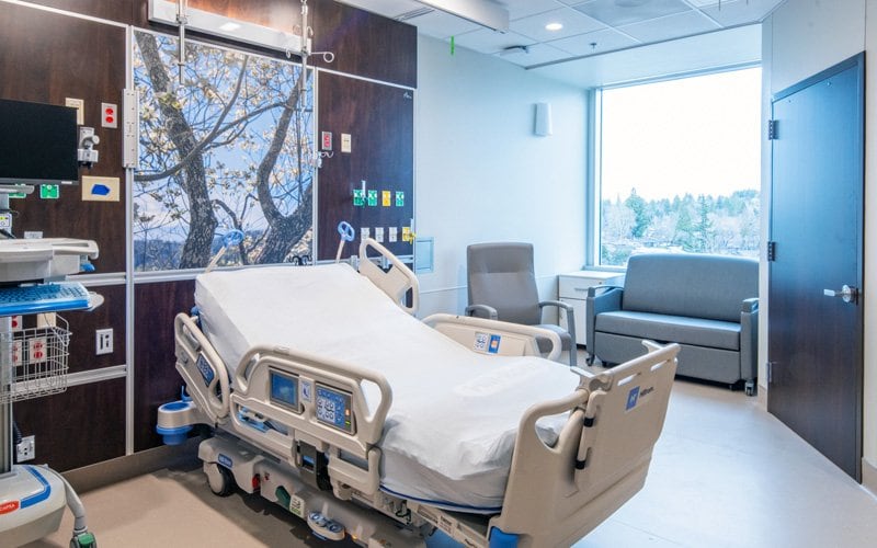 Deliver Room in Asante Rogue Regional Medical Center in Medford