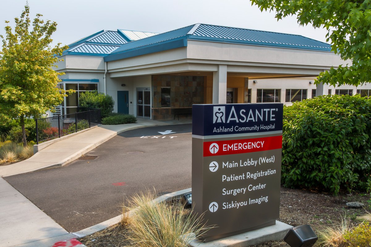 Asante Ashland Family Birth Center entrance