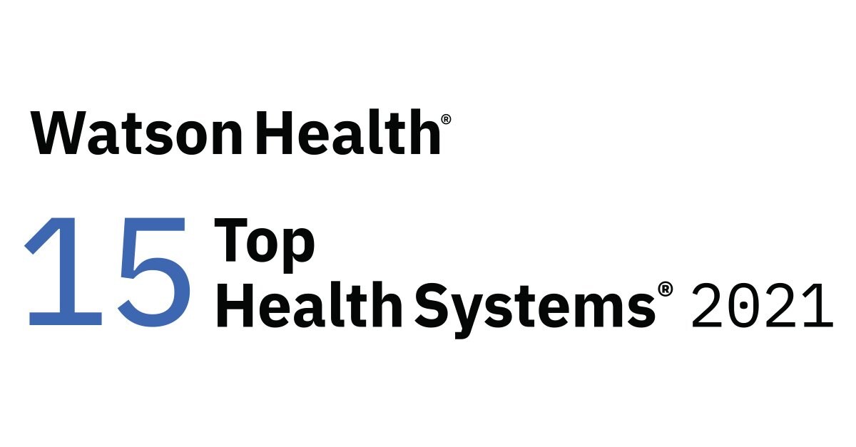 Watson Health 15 Top Health Systems 2021